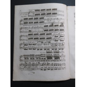 ISOUARD Nicolo Ouverture Valses d'Un Jour à Paris Piano ca1810