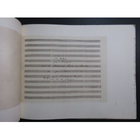 CHOPIN Frédéric Ballada As Dur op 47 Piano Fac simile 1952