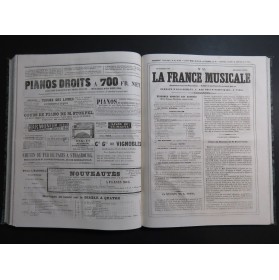 La France Musicale Huitième Année 1845