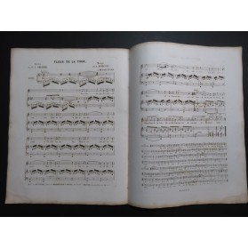BOIELDIEU Adrien Fleur de la Tour Chant Piano ca1845