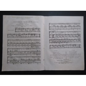 BOIELDIEU Adrien Zoraïme et Zulnar Romance Chant Piano ca1800