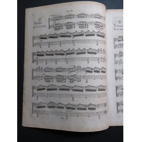 KOZELUCH Leopold Sonate P.XI:4 Clavecin ou Piano 4 mains ca1800