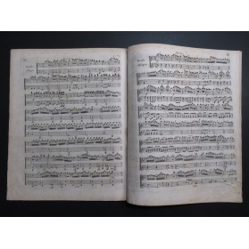 KOZELUCH Leopold Sonate P.XI:4 Clavecin ou Piano 4 mains ca1800