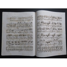 HERZ Henri Fantaisie et Variations sur la Norma op 90 Piano ca1837