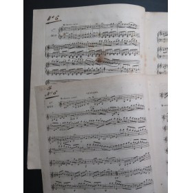 CARULLI Ferdinando Trois Petits Duos op 92 Piano Guitare ca1815