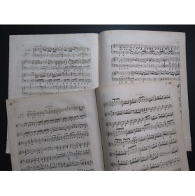 CARULLI Ferdinando Trois Petits Duos op 92 Piano Guitare ca1815