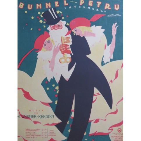 WERNER-KERSTEN Max Bummel - Petrus Chant Piano 1920