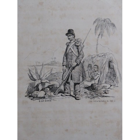 STURNY A. E. A toi le Bonheur mon enfant Chant Piano ca1840