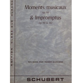 SCHUBERT Franz Moments...
