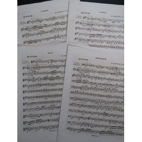 SCHUMANN Robert Quatuor op 41 No 3 Violons Alto Violoncelle ca1856