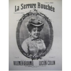 COLLIN Lucien La Serrure Bouchée Chant Piano XIXe