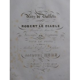 HERZ Jacques Air de Ballet...