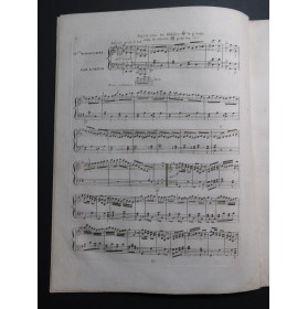 JADIN Louis Pot-pourri No 19 La Lune de Mars Piano ca1810