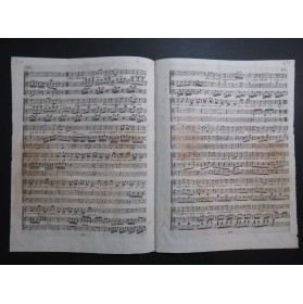 DEVIENNE François Rondeau des Visitandines Chant Clavecin ca1790