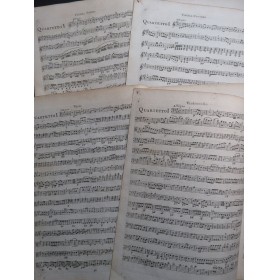 PLEYEL Ignace Six Quatuors op 2 Violons Alto Violoncelle ca1795
