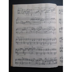 ABSIL Jean Passacaille op 101 Dédicace Piano ca1940