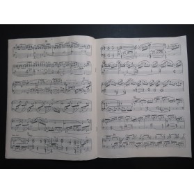 ABSIL Jean Passacaille op 101 Dédicace Piano ca1940