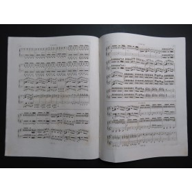 CZERNY Charles Ouverture Barbier de Séville Rossini Piano 6 mains ca1850