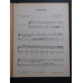 GABRIELI Andrea Canzona Orgue 1942