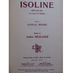 MESSAGER André Isoline...