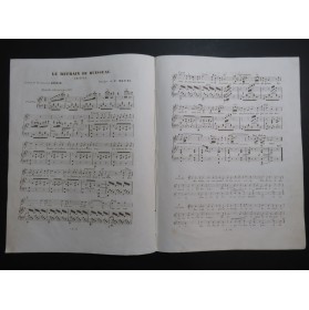 MASINI F. Le refrain du ruisseau Chant Piano ca1840