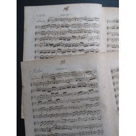 ROLLA Alessandro Trois Duos pour deux Violons ca1810