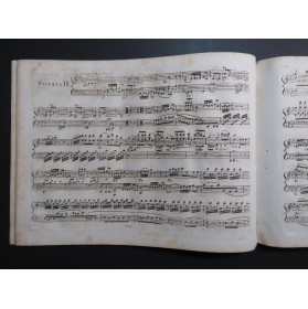 CLEMENTI Muzio Deux Sonates op 38 Piano ca1798