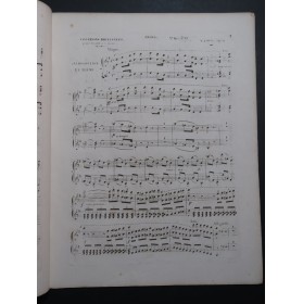 LOUIS N. Variations Lucie de Lammermoor op 78 Piano 4 mains ca1860