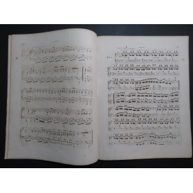 LOUIS N. Variations Lucie de Lammermoor op 78 Piano 4 mains ca1860