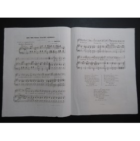 BALLEYGUIER Delphin Que nos pères étaient heureux ! Chant Piano XIXe siècle