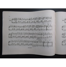 STRAUSS Johann Schallwellen op 148 Piano 1854