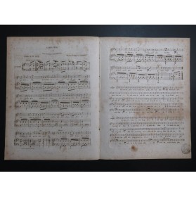 GILBERT Alphonse Virginie Chant Piano ca1830