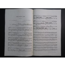 COPINI F. Viens Belle Nuit Chant Guitare ca1860