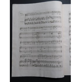 PERSUIS L. Jérusalem délivrée No 4 Romance Chant Piano ca1815