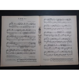 JOVÈS Manuel Loca ! Tango Argentin Piano 1923