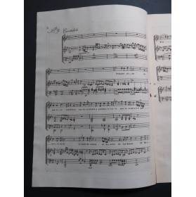 DE MARIN M. Ed. Recueil de Romances 3e Harpe Chant XVIIIe