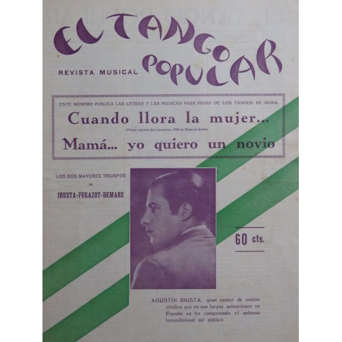 El Tango Popular Ano 1 No 3 2 Tangos Piano ca1930