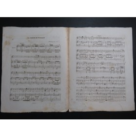PUGET Loïsa La Poste de Village Chant Piano 1840