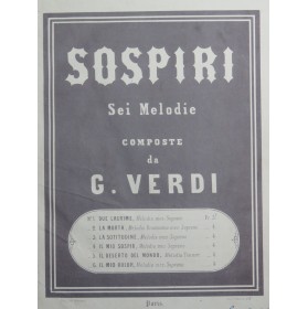 VERDI Giuseppe Nell'orror...