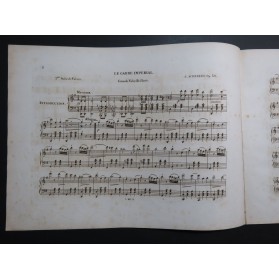 SCHUBERT Camille Le Garde Impérial op 50 Piano ca1845