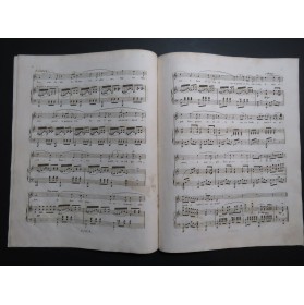 CONCONE Joseph Stances à L'Océan Chant Piano ca1850