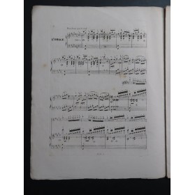 STEIBELT Daniel L'Orage Rondeau Pastoral Piano ca1841