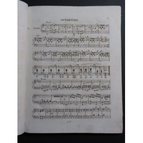 WEBER Der Freyschütz Robin des Bois Opéra Chant Piano ca1825