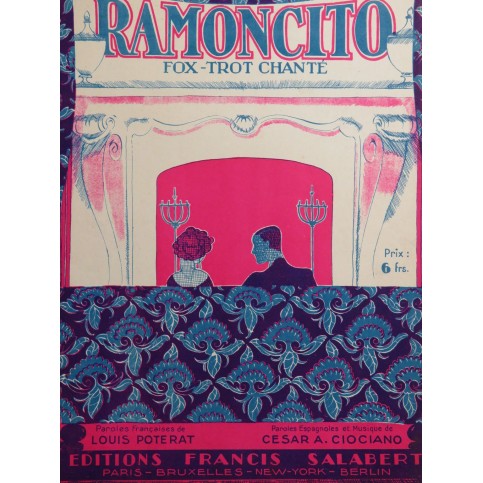 CIOCIANO Cesar A. Ramoncito Chant Piano 1930