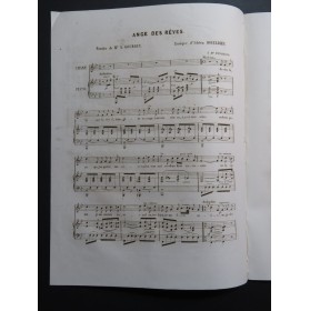 BOÏELDIEU Adrien Ange des Rêves Chant Piano ca1830