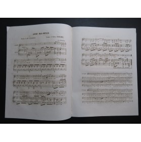 BOÏELDIEU Adrien Ange des Rêves Chant Piano ca1830