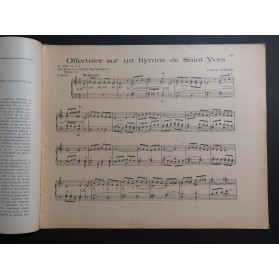 L'Organiste 3e Année No 9 Potier Magin Bouché Orgue 1937