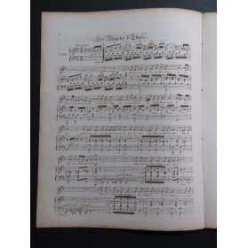 PLANTADE Charles Les Projets d'Étude Chant Piano ca1830