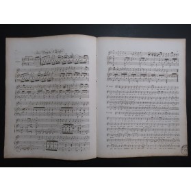 PLANTADE Charles Les Projets d'Étude Chant Piano ca1830