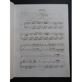 DONIZETTI G. Le Brindisi Chant Piano ca1848